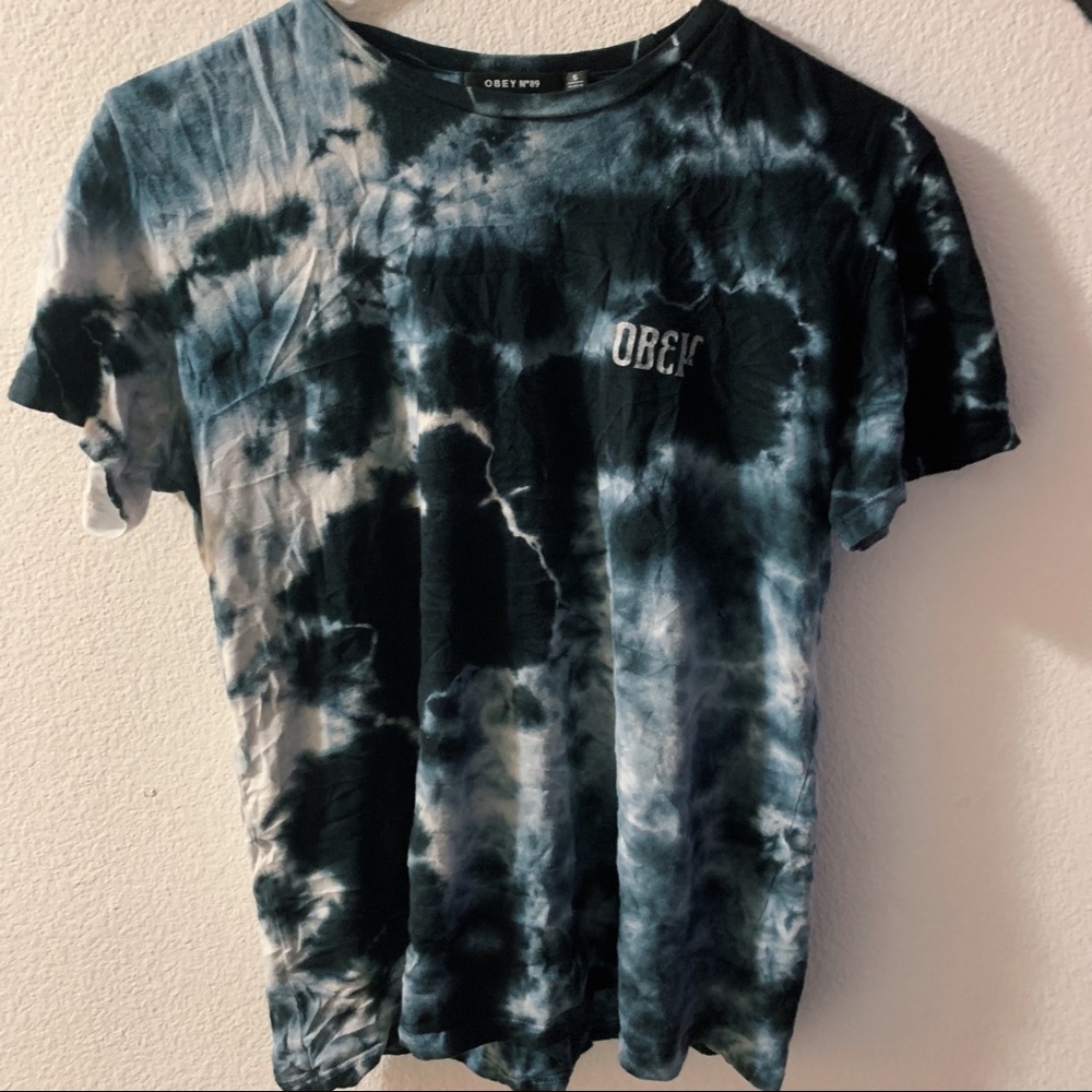 Obey tie dye T-shirt